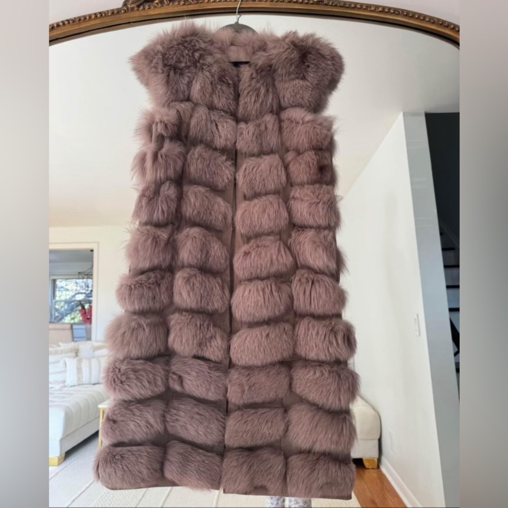 Real Fox Fur Vest